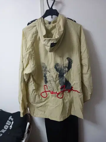 초레어 sean John 나일론 자켓 XL 베이지