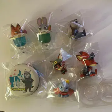 주토피아 닉 파우버트 주디 기다림 어깨 쿵 피규어