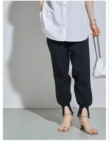 노스탤지어 니트 조거 팬츠