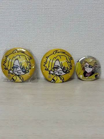 컬러풀피치 타츠운 캔뱃지 3개 세트