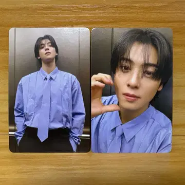 차은우 팬미 트레이딩 카드 2장 세트