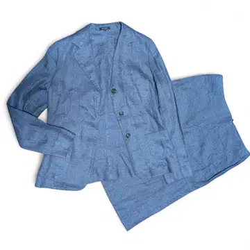 두클라쎄 데님풍 셋업 스커트 상하의 L 11호