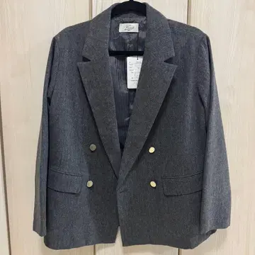 [ BONLECILL noir ] 트위드 오버 테일러드 자켓