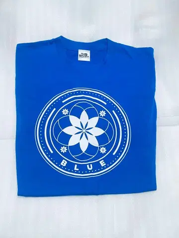 니지산지 페스 2025 티셔츠 블루