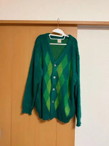 KOOKYN 그린 니트 가디건