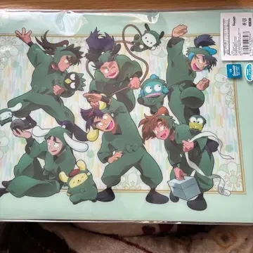 닌타마 란타로 산리오 콜라보 클리어 파일