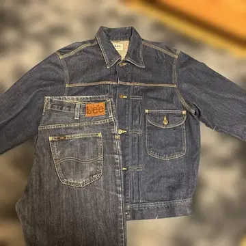 Lee 데님 자켓 세트
