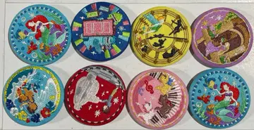 디즈니 캐릭터 자수 캔뱃지 8종