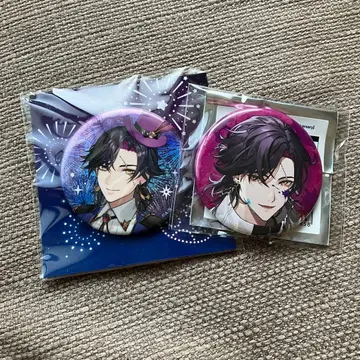 자라 니지산지 EN 캔뱃지 홀로