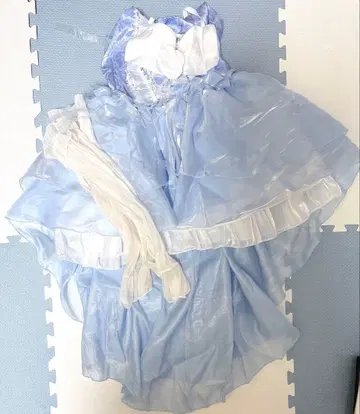 스카이블루 드레스