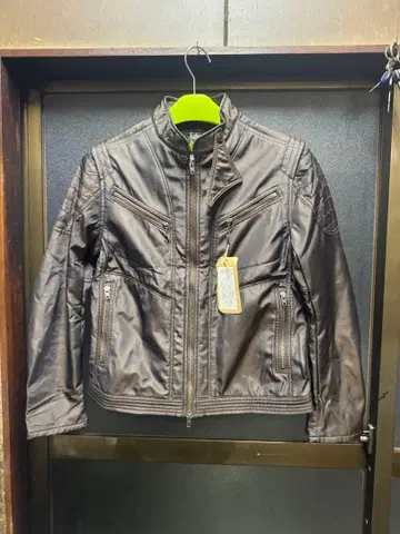 Schott 브라운 싱글 라이더 자켓 M