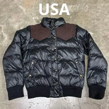 Bear USA 블랙 다운 자켓 y2k archive