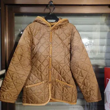 LAVENHAM/라벤햄 퀼팅 자켓 후드 부착 36