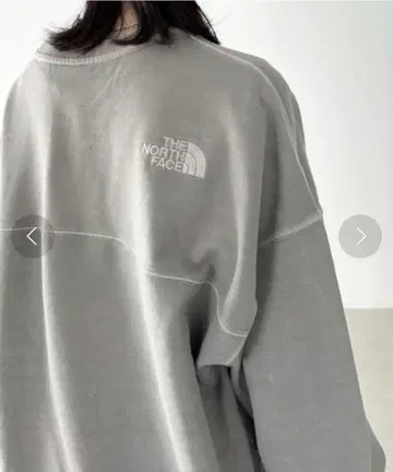 THE NORTH FACE 그레이 맨투맨