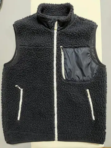 데상트 보아 베스트 남성용 L 블랙