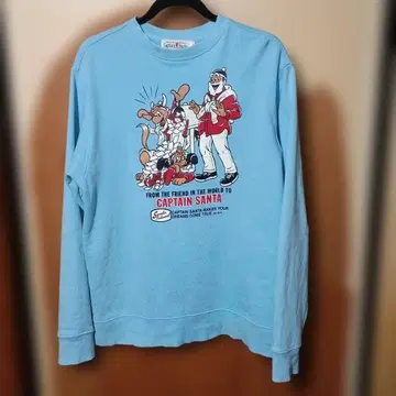 Captain Santa 스카이블루 트레이닝복 L