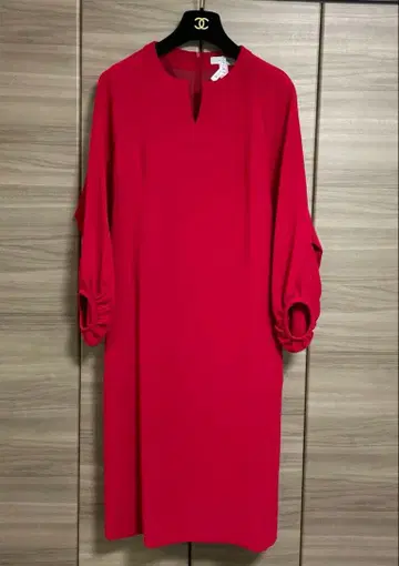 어도어 원피스 볼륨 슬리브