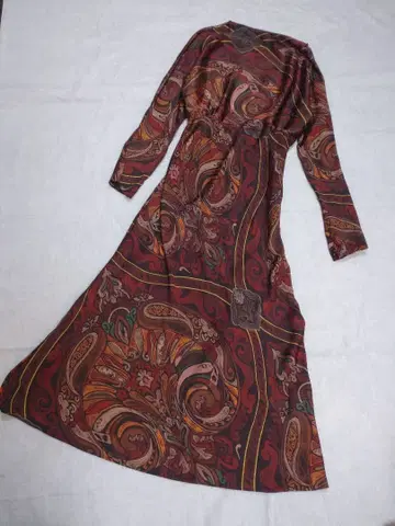 VOGUE 게재 ZARA 자라 롱 프린트 원피스