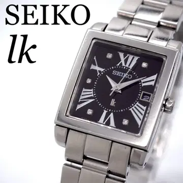 674 SEIKO 루키아 여성용 시계 5P 다이아 스퀘어