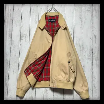 맥그리거 드리즐러 자켓 안감 타탄 체크 패턴 G9 베이지 L