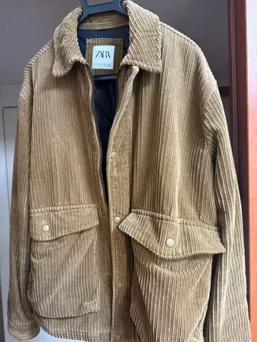 ZARA 코듀로이 자켓