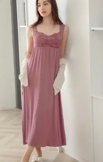 [ tu-hacci ] [ 락시아슬립 ] 나이트 브라 원피스 맥시 길이