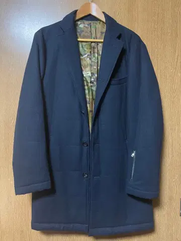 소프넷 SOPHNET. XL 네이비 체스터 코트