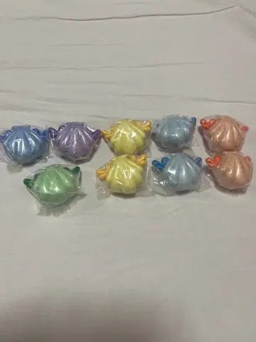 피치피치 피치 컴팩트 거울 아쿠아 피치 총 9개 세트