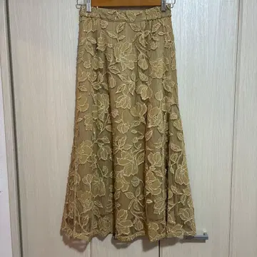 LAGUNAMOON 꽃무늬 자수 자수 스커트 하의 라그나문