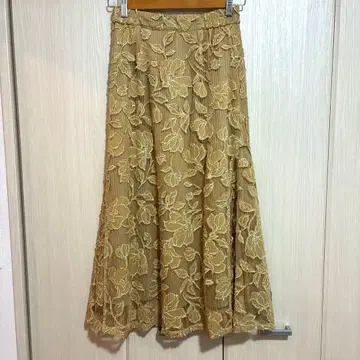 LAGUNAMOON 꽃무늬 자수 스커트 하의 라그나문