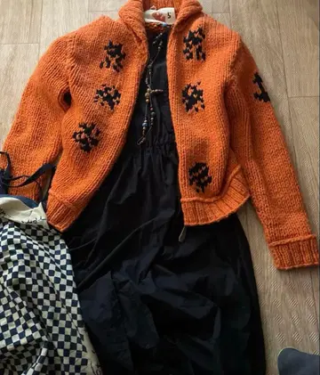 45rpm 45R 카우친 니트 스웨터