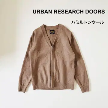 어반 리서치 도어스 해밀턴 울 브라운 가디건