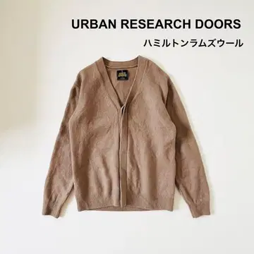어반 리서치 도어스 해밀턴 울 브라운 가디건
