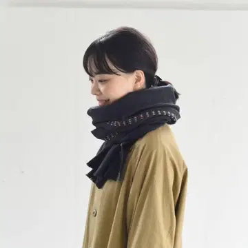 라푸안칸크리 SAANA 스톨 울 사아나 스톨 머플러