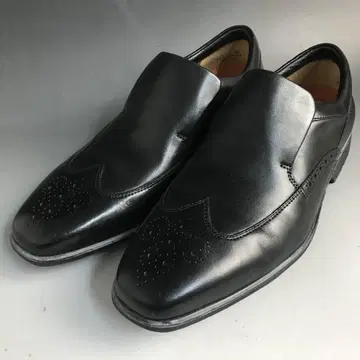 클락스 CLARKS unstructured 블랙 가죽 비즈니스 슈즈