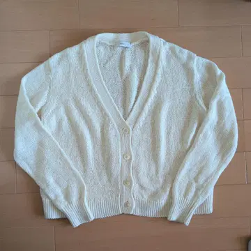 SHIPS any 아이보리 긴팔 가디건