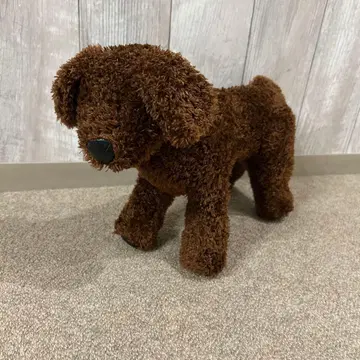 브라운 강아지 봉제 인형