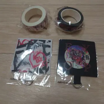 B'z FYOP 마스킹 테이프 2종 & 폰 탭 2종