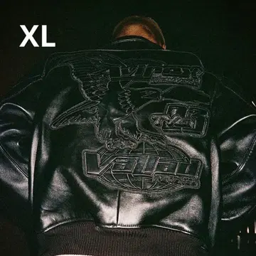 XL AVIREX VALLAD VARSITY LEATHER JACKET