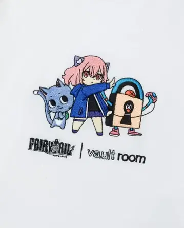 vaultroom VR x nqrse x HAPPY TEE / WHITE