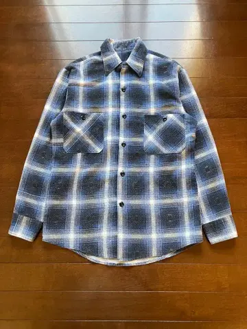 Sears 옴브레 프린트 플란넬 셔츠