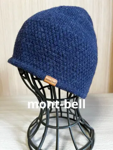 mont-bell 네이비 니트 모자