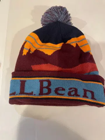 L.L.Bean 니트 모자 폼폼 포함