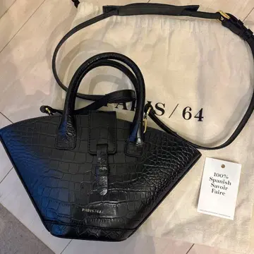 PARIS/64 블랙 숄더백