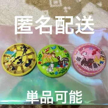 디즈니 자수 캔뱃지 2 피터팬 마리 밤비