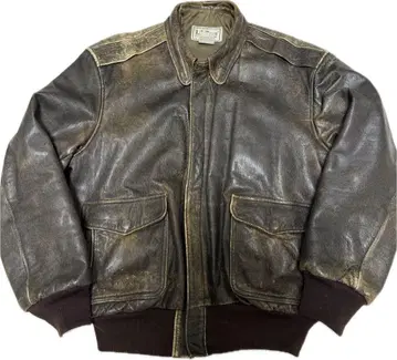 80's L.L.BEAN A-2 TYPE 가죽 자켓 40 USA제