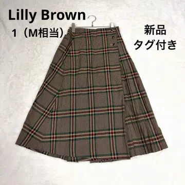 [택 포함 새상품] Lilly Brown 릴리 브라운 큐롯 팬츠 레트로