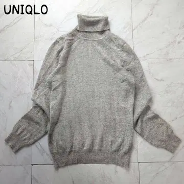 UNIQLO 캐시미어 100% 터틀넥 스웨터 니트