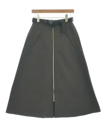 CHIEKO+ 롱 맥시 길이 스커트 여성용