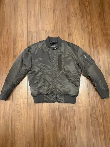 UNIQLO+J MA-1 다크 그린 (카키) S